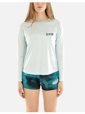 Jetty Jetty Terrains Uv Long Sleeve Tee (Womens) | Mint
