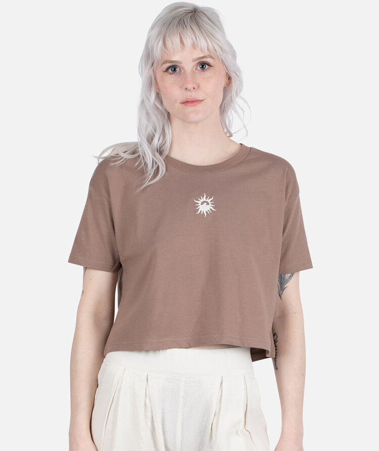 Jetty Jetty Lightwave Tee (Womens) | Brown