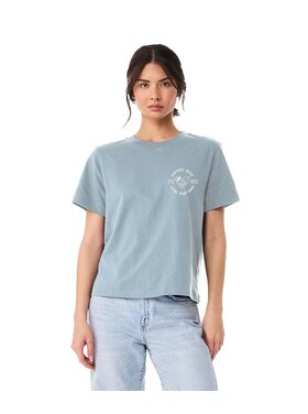 Jetty Jetty Surf Shop Day Tee (Womens) | Denim