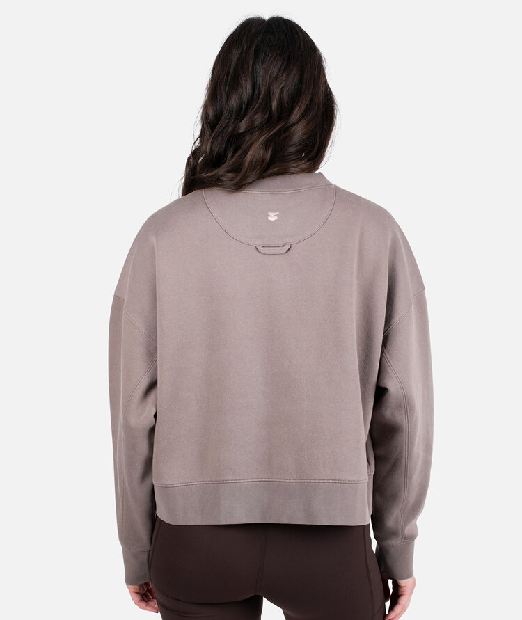 Jetty Jetty Happy Place Crewneck (Womens) | Brown