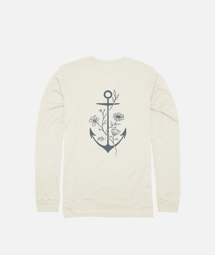 Jetty Jetty Sea Flower Long Sleeve (Youth) | Natural