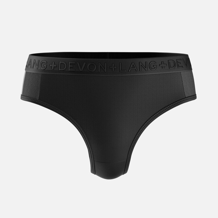 Devon + Lang Devon + Lang Katrina Everyday Thong  (Womens) | Obsidian