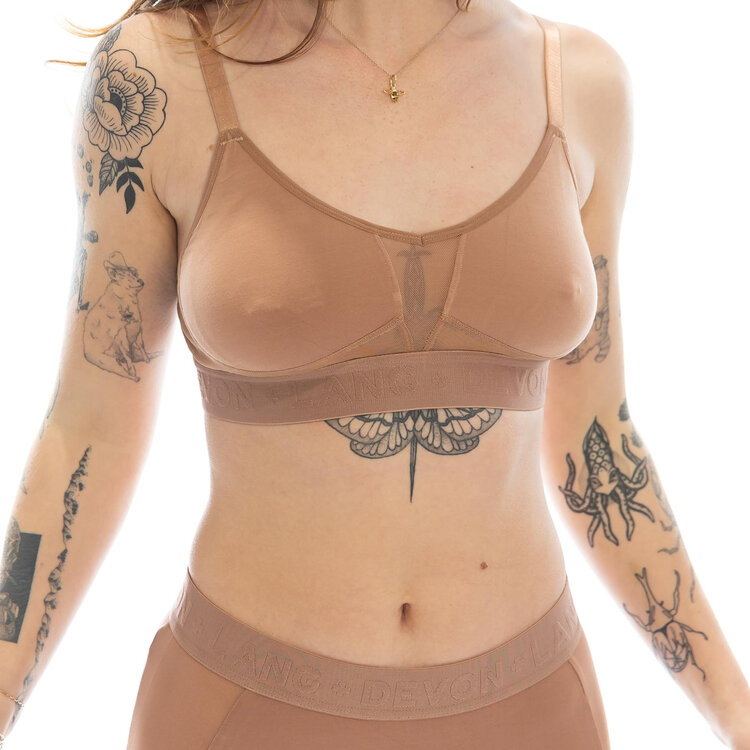 Devon + Lang Devon + Lang Bria Bralette (Womens) | Bronze