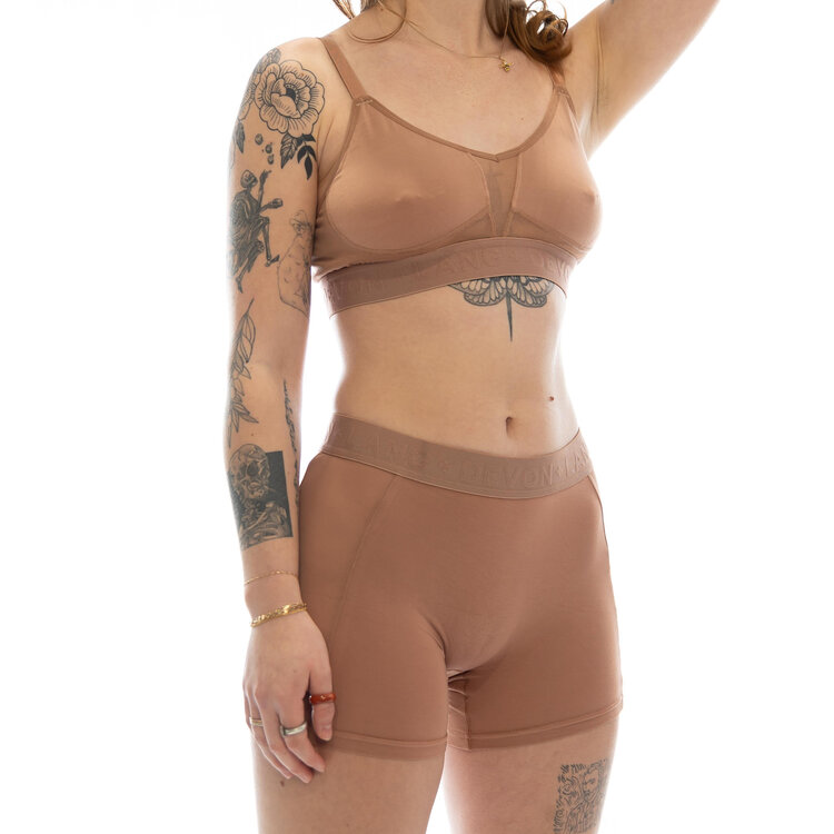 Devon + Lang Devon + Lang Bria Bralette (Womens) | Bronze