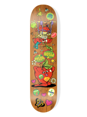 PYLON Pylon Froots Twin "Friendly Fire Burrito Breath" Colab | Brown Woodgrain