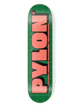 PYLON Pylon Credible Chunky Deck | Green/Pink