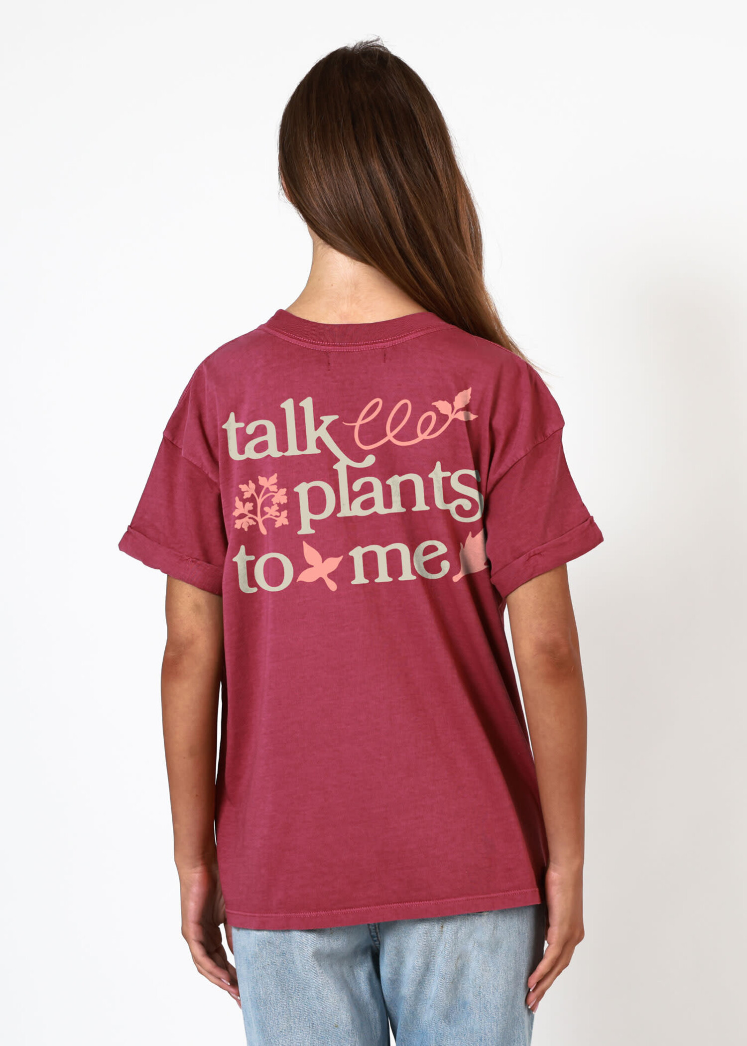 Girl Dangerous Just Add Water Bf Tee | Dusty Rose - The Drop Rideshop