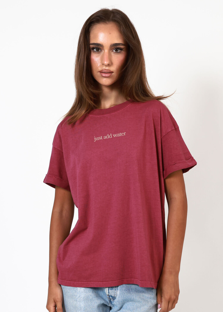 Girl Dangerous Girl Dangerous Just Add Water Bf Tee | Dusty Rose