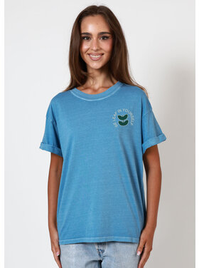 Girl Dangerous Girl Dangerous Grow Your Own Way Bf Tee | Denim Blue