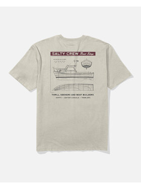 Salty Crew Salty Crew Boat Shop Classic Ss Tee (Mens) | Bone