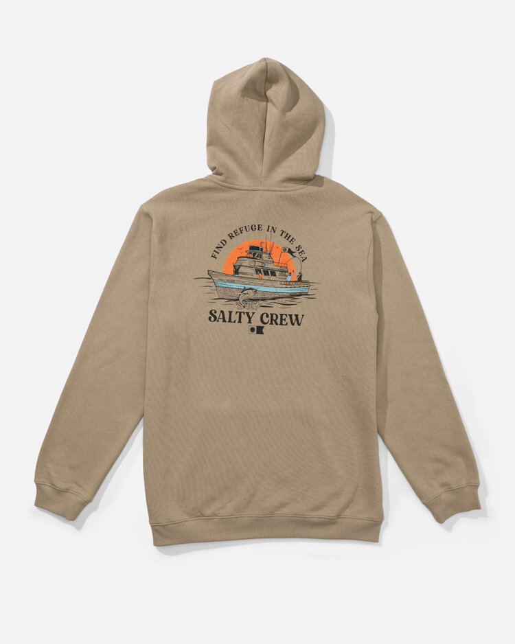 Salty Crew Salty Crew Day Charter Fleece (Mens) | Stone