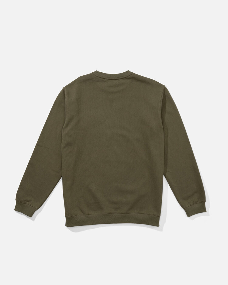 Salty Crew Salty Crew Crafted Crew Fleece (Mens) | Olive
