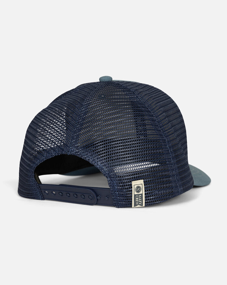 Salty Crew Salty Crew Skewed Trucker (Mens) | Pilot Blue