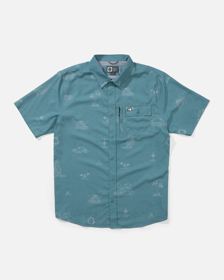 Salty Crew Salty Crew Helmsman Uv Button Up (Mens) | Hydro
