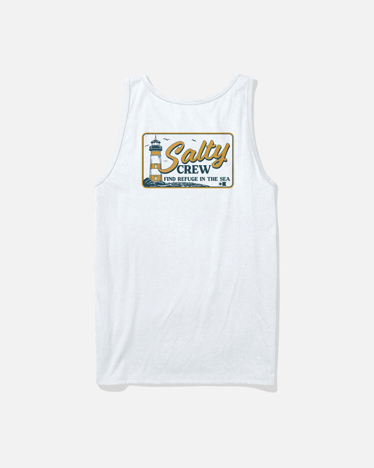 Salty Crew Salty Crew Ashore Tank (Mens) | White