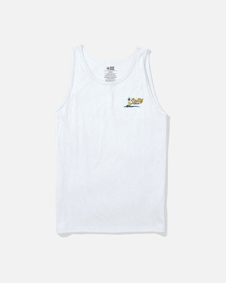 Salty Crew Salty Crew Ashore Tank (Mens) | White