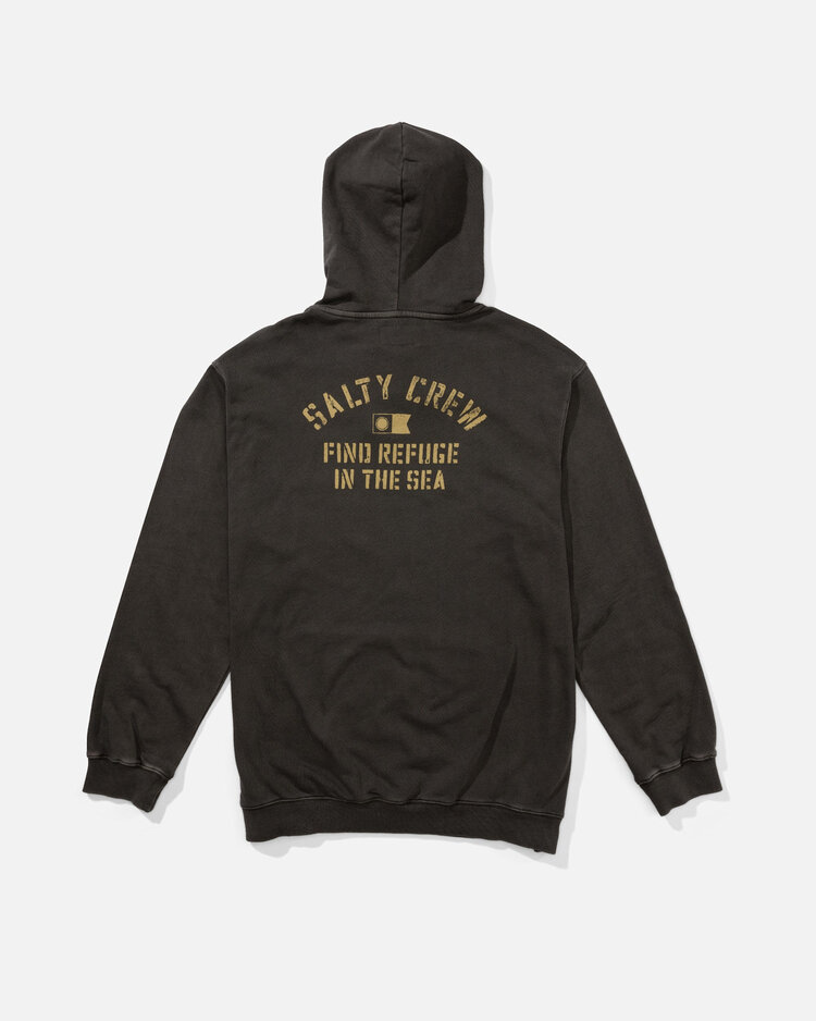 Salty Crew Salty Crew Even Keel Vintage Fleece (Mens) | Vintage Black