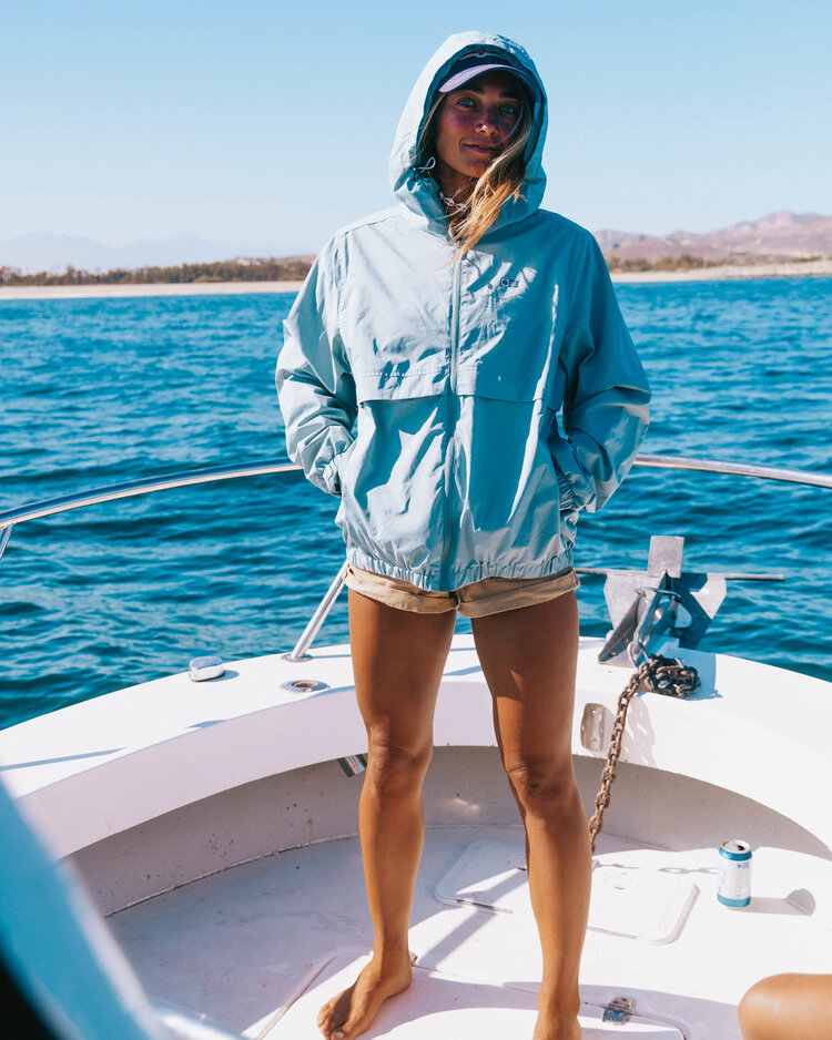 Salty Crew Salty Crew Barrier Windbreaker (Womens) | Stormy Grey