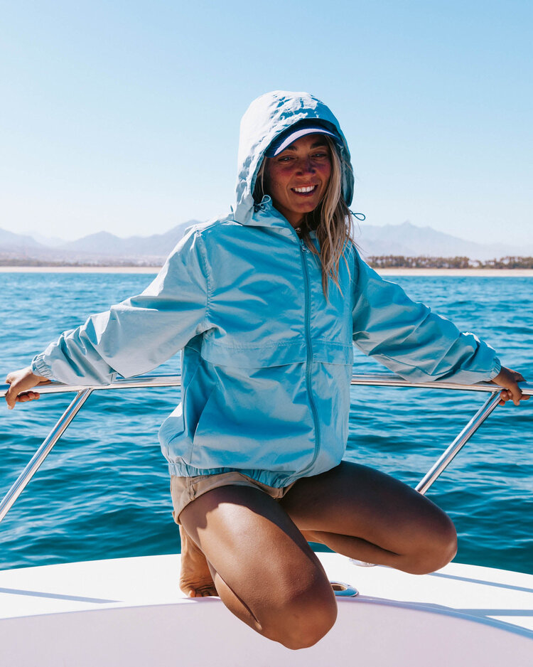 Salty Crew Salty Crew Barrier Windbreaker (Womens) | Stormy Grey
