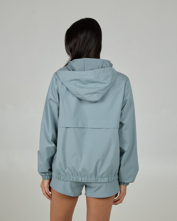 Salty Crew Salty Crew Barrier Windbreaker (Womens) | Stormy Grey