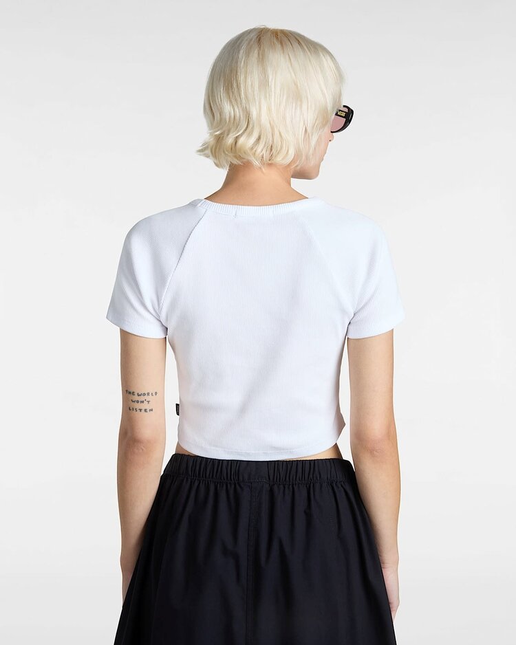 Vans Vans Drew Baby Tee (Womens) | White