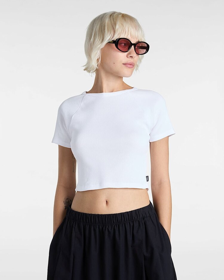 Vans Vans Drew Baby Tee (Womens) | White