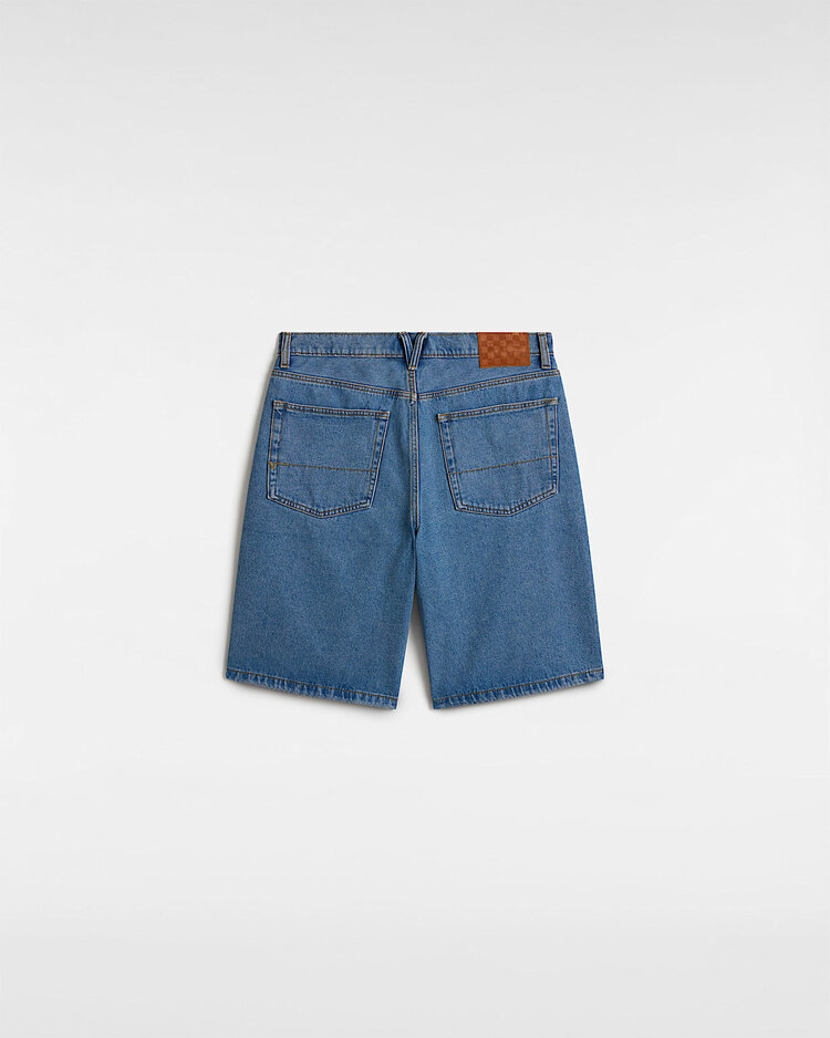 Vans Vans Check-5 Baggy Denim Short (Mens) | Stonewash Blue