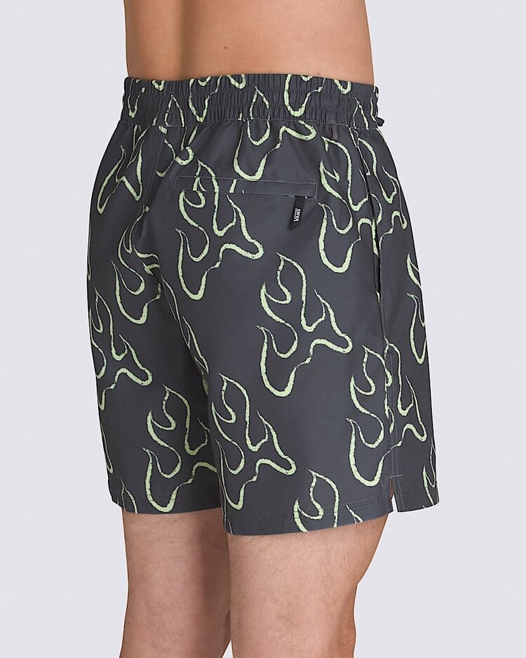 Vans Vans Primary Print Elastic Boardshort (Mens) | Asphalt/Shadow Lime