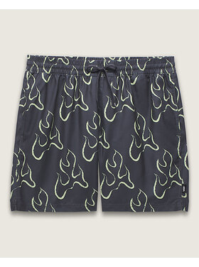 Vans Vans Primary Print Elastic Boardshort (Mens) | Asphalt/Shadow Lime