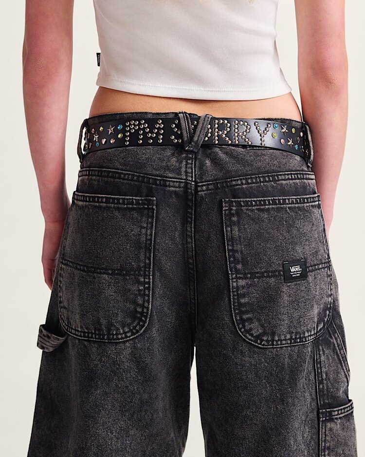 Vans Vans Drill Chore Loose Denim Short (Mens) | Stonewash Black