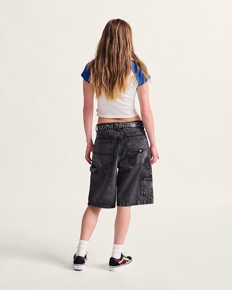 Vans Vans Drill Chore Loose Denim Short (Mens) | Stonewash Black