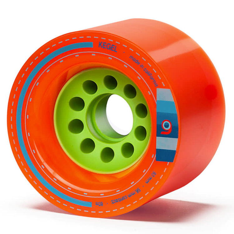 Orangatang Orangatang Wheels | Kegel Orange 80A 80mm