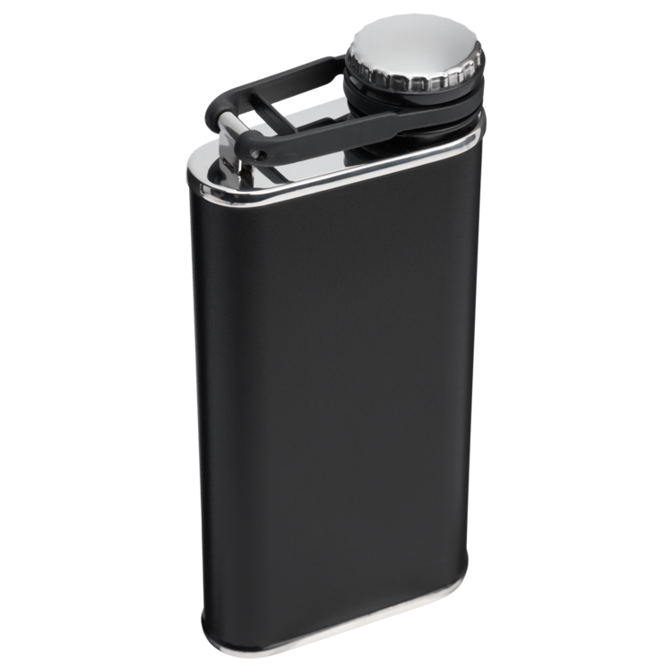 Stanley Stanley The Easy Fill Flask 8 Oz | Black 2.0