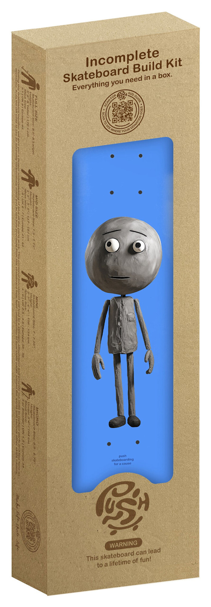 Push Push Concrete Guy Fp Build Kit | Blue