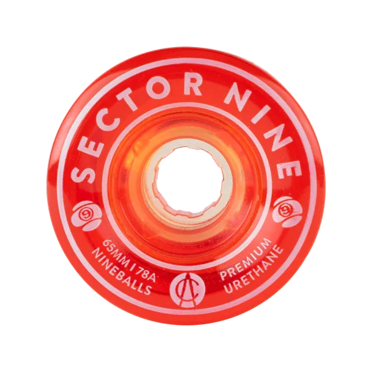 Sector 9 Sector 9 Nine Ball Wheels | Red 78A 65Mm