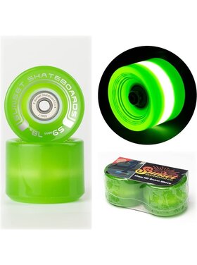 Sector 9 Sector 9 Sunset Glow Wheels | Green