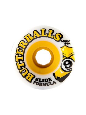 Sector 9 Sector 9 Butterballs Wheels | White/Yellow 80A 65Mm