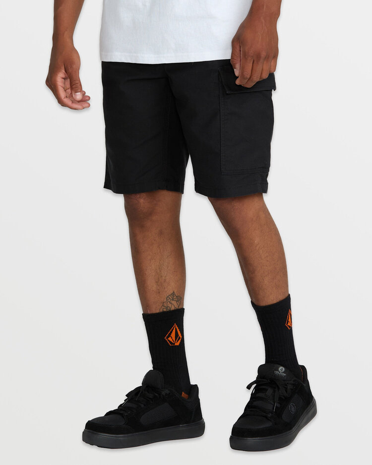 Volcom Volcom Caliper Ii Relaxed Work Short (Mens) | Black