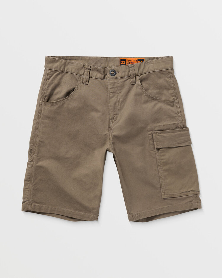 Volcom Volcom Caliper Ii Relaxed Work Short (Mens) | Brindle