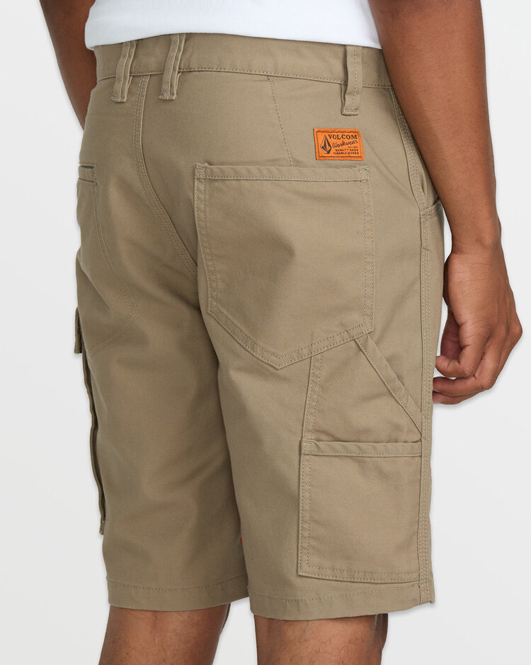 Volcom Volcom Caliper Ii Relaxed Work Short (Mens) | Brindle