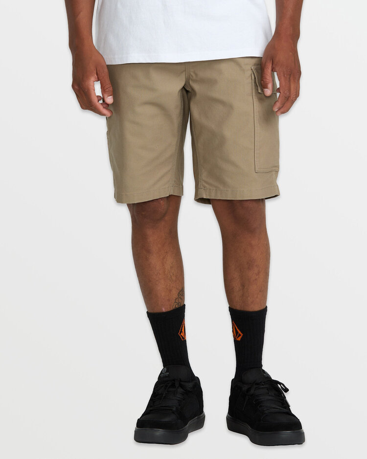 Volcom Volcom Caliper Ii Relaxed Work Short (Mens) | Brindle