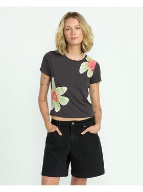Volcom Volcom Strait Up Long Short (Womens) | Black Out