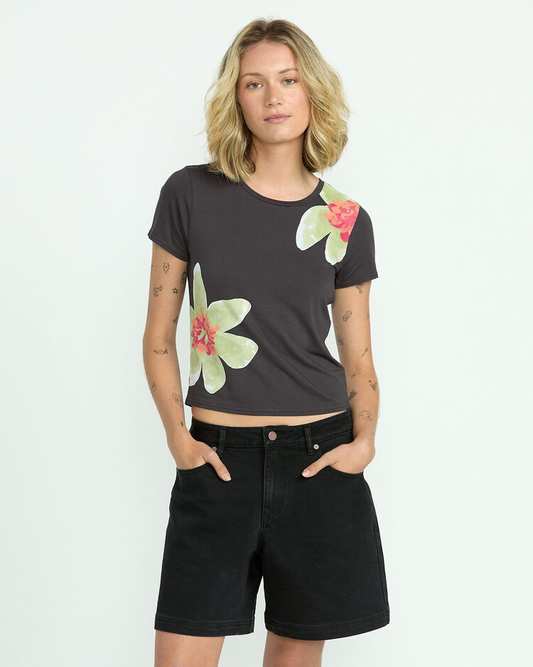 Volcom Volcom Strait Up Long Short (Womens) | Black Out