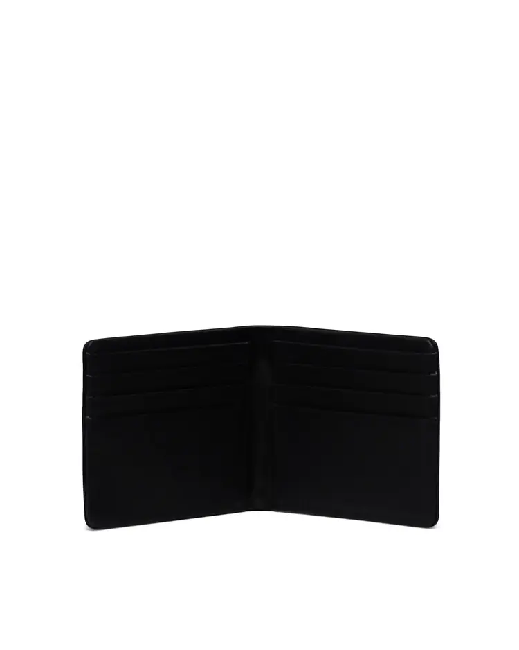 Herschel Herschel Roy Wallet Vegan Leather | Black