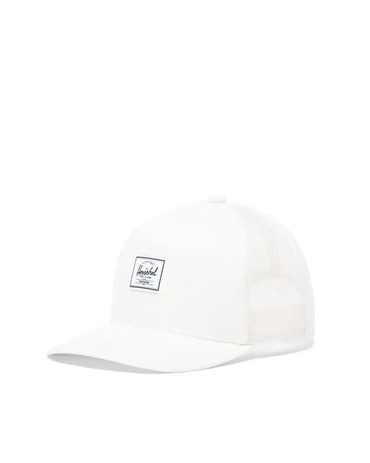 Herschel Herschel Whaler Cotton Mesh Cap | Blanc De Blanc