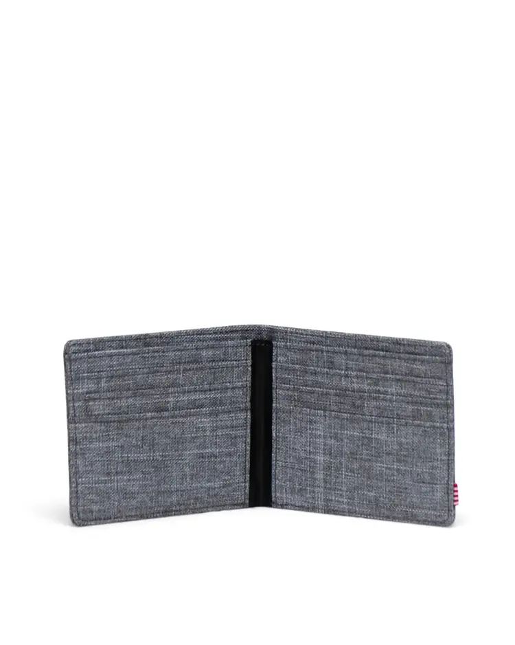 Herschel Herschel Roy Wallet | Raven Crosshatch