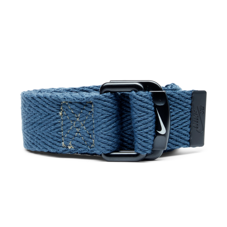 Nike SB D-Ring Herringbone Web | Navy/Black
