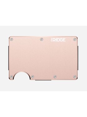 Ridge Ridge Aluminum - Money Clip | Rose Gold