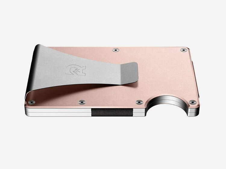 Ridge Ridge Aluminum - Money Clip | Rose Gold