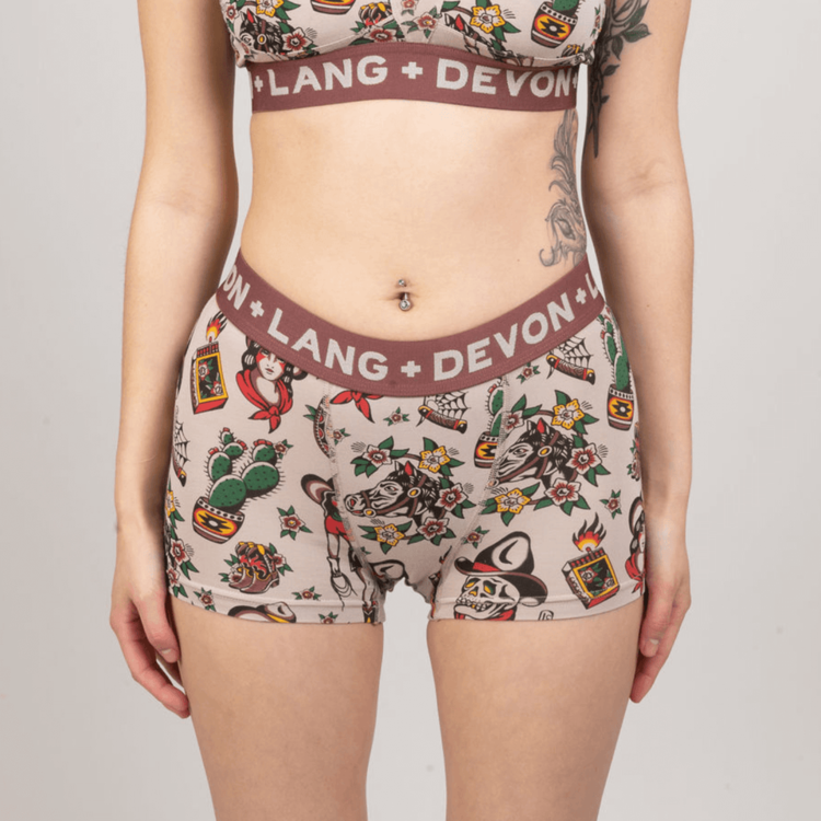 Devon + Lang Devon + Lang Bria 2.0 Boyshort (Womens) | Vintage Outlaw